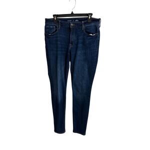 OLD NAVY ROCKSTAR SUPER SKINNY JEANS - WOMEN 14 LONG